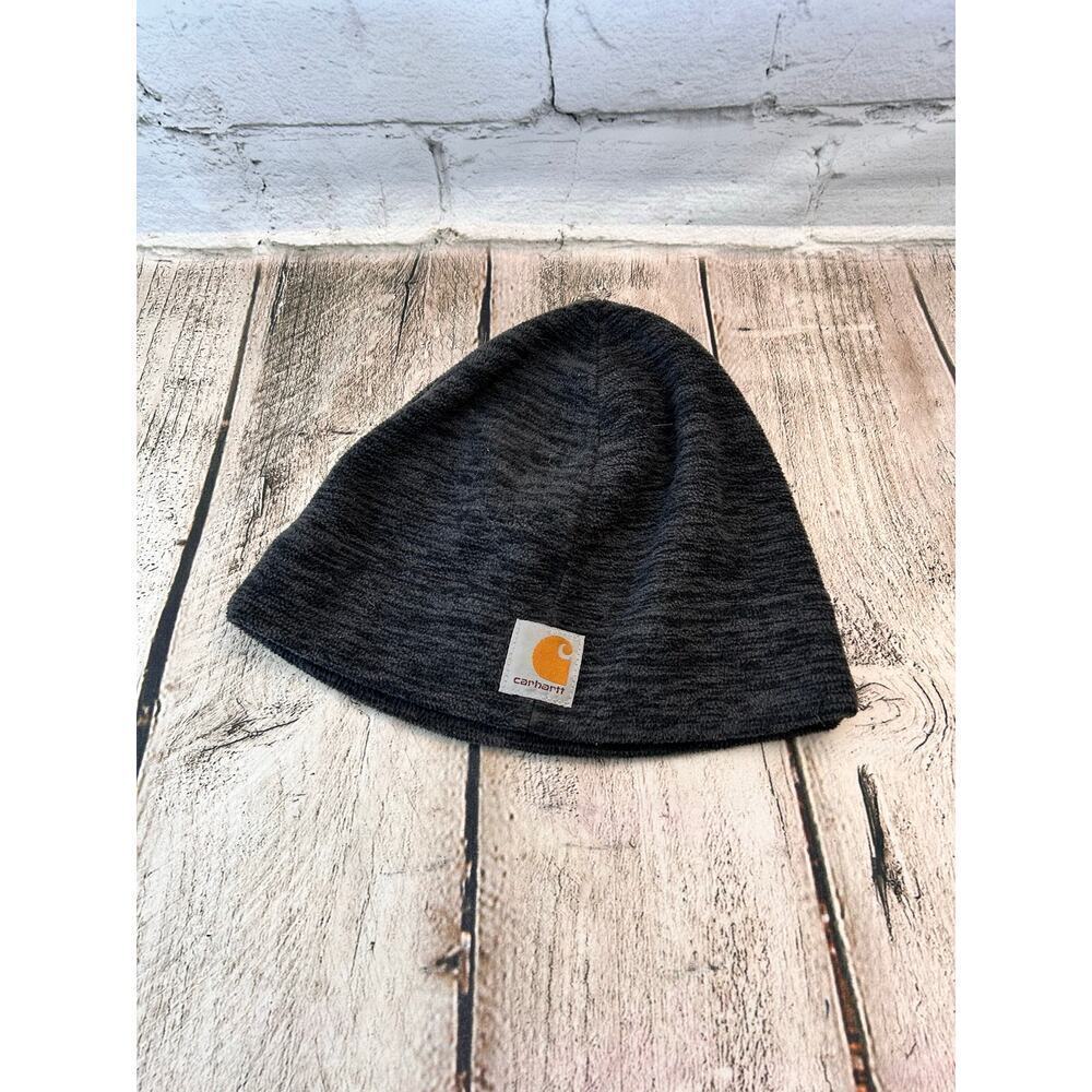 CARHARTT Unisex Fleece Gray Beanie Hat / One Size